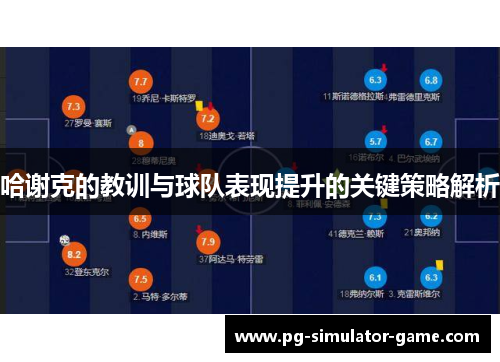 哈谢克的教训与球队表现提升的关键策略解析