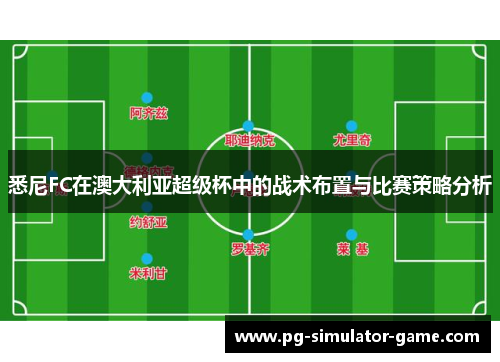 悉尼FC在澳大利亚超级杯中的战术布置与比赛策略分析